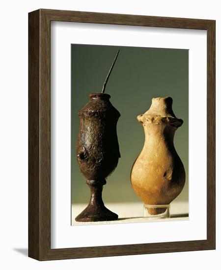 Jars for Cosmetics, from Mohenjo-Daro, Pakistan-null-Framed Giclee Print