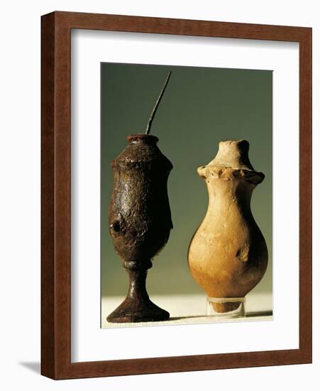 Jars for Cosmetics, from Mohenjo-Daro, Pakistan-null-Framed Giclee Print