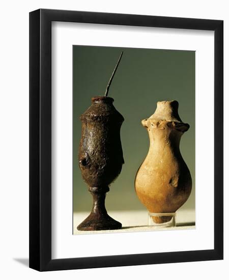 Jars for Cosmetics, from Mohenjo-Daro, Pakistan-null-Framed Giclee Print