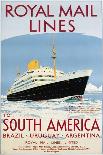 Royal Mail Lines to South America Poster-Jarvis-Mounted Giclee Print