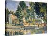 Jas De Bouffan, the Pool, C1876-Paul Cézanne-Stretched Canvas