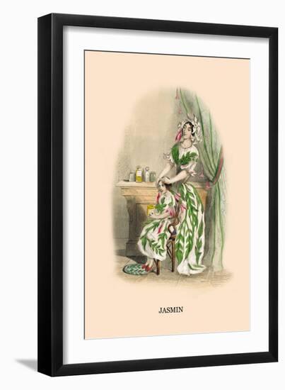 Jasmin-J.J. Grandville-Framed Art Print