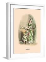 Jasmin-J.J. Grandville-Framed Art Print