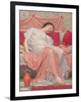 Jasmine (Oil on Canvas)-Albert Joseph Moore-Framed Giclee Print