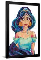 Jasmine - Stylized-null-Framed Standard Poster