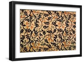 Jasmine Trail Curtain Design, 1868-70 (Printed Cotton)-William Morris-Framed Giclee Print