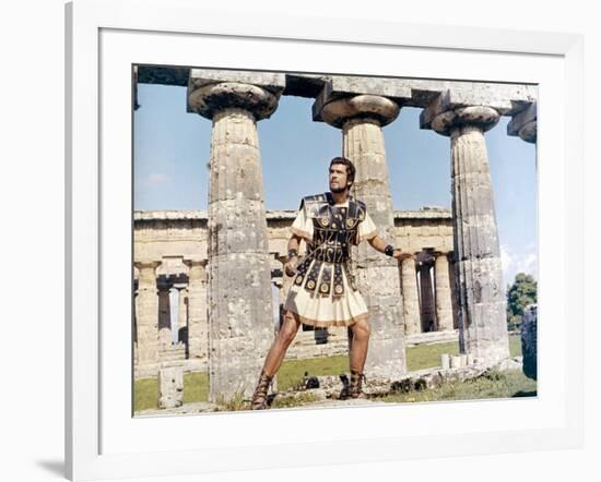 Jason and les Argonautes JASON AND THE ARGONAUTS by DonChaffey with Todd Armstrong, 1963 (photo)-null-Framed Photo