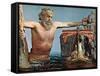 Jason and the Argonauts, (AKA Jason and the Golden Fleece), Triton, 1963-null-Framed Stretched Canvas