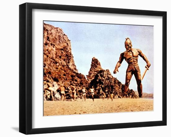 Jason And The Argonauts, Talos, The Bronze Giant, 1963-null-Framed Photo