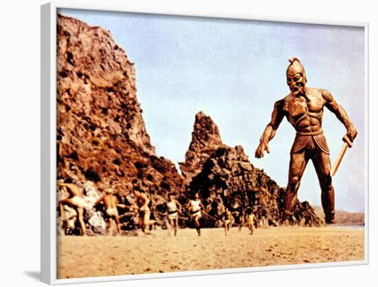 Jason And The Argonauts, Talos, The Bronze Giant, 1963-null-Framed Photo