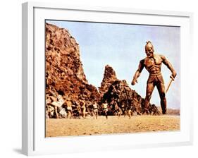 Jason And The Argonauts, Talos, The Bronze Giant, 1963-null-Framed Photo