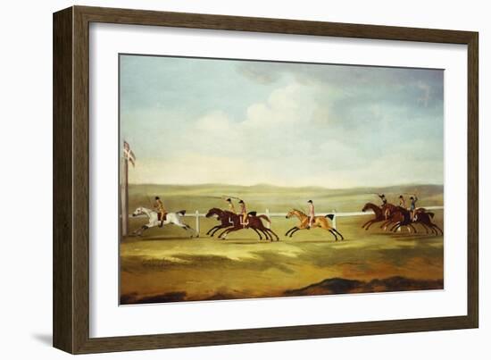 Jason' Beating 'spectator' for the Grate Subscription at Newmarket-Francis Sartorius-Framed Giclee Print