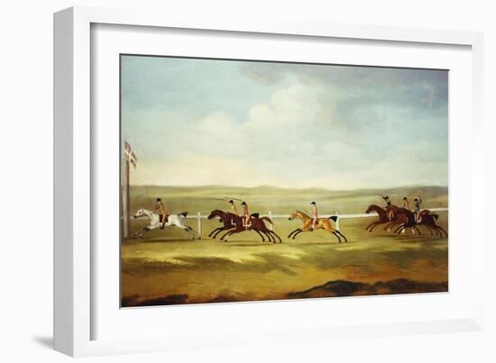 Jason' Beating 'spectator' for the Grate Subscription at Newmarket-Francis Sartorius-Framed Giclee Print