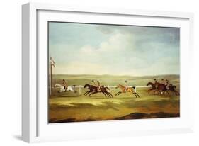 Jason' Beating 'spectator' for the Grate Subscription at Newmarket-Francis Sartorius-Framed Giclee Print