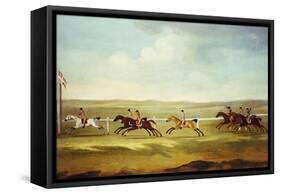 Jason' Beating 'spectator' for the Grate Subscription at Newmarket-Francis Sartorius-Framed Stretched Canvas