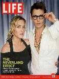 Portrait of Kate Winslet and Johnny Depp, November 19, 2004-Jason Bell-Mounted Photographic Print