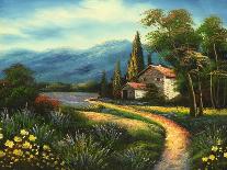 Mountain Cottage-Jason Blackstone-Art Print