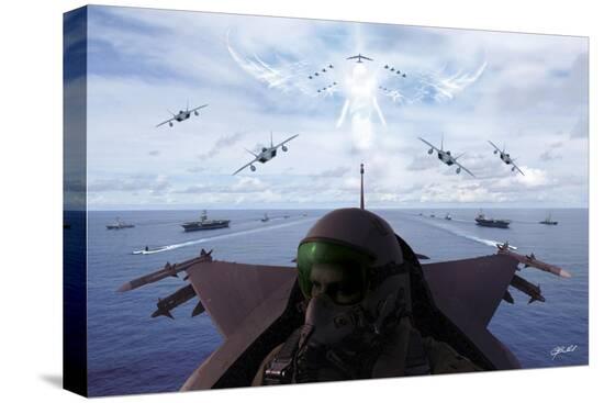 Stretched Canvas Print, , large