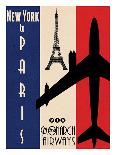 NY to Paris-Jason Giacopelli-Art Print