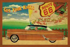 Route 66 I-Jason Giacopelli-Framed Art Print