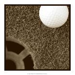 Sepia Golf Ball Study II-Jason Johnson-Art Print