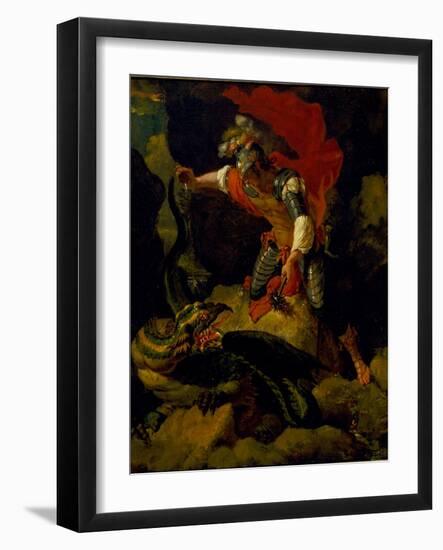 Jason Poisoning the Dragon-Salvator Rosa-Framed Giclee Print