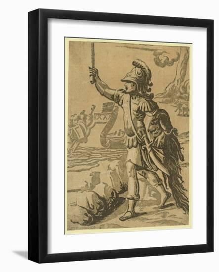 Jason Returning with the Golden Fleece-null-Framed Giclee Print