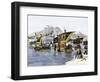 Jason's Ship Argo Leaving Ancient Corinth in the Quest for the Golden Fleece-null-Framed Giclee Print