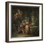 Jason Swearing Eternal Affection to Medea, 1743-Jean-François de Troy-Framed Giclee Print