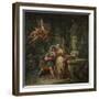 Jason Swearing Eternal Affection to Medea, 1743-Jean-François de Troy-Framed Giclee Print