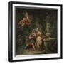 Jason Swearing Eternal Affection to Medea, 1743-Jean-François de Troy-Framed Giclee Print