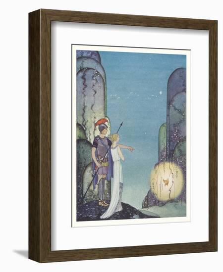 Jason with Golden Fleece-null-Framed Art Print