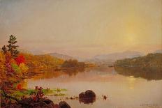 Sunset after a Storm in the Catskill Mountains, c.1860-Jasper Francis Cropsey-Giclee Print