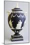 Jasperware Amphora, Circa 1970, Wedgwood Manufacture, England-null-Mounted Giclee Print