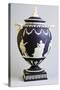 Jasperware Amphora, Circa 1970, Wedgwood Manufacture, England-null-Stretched Canvas