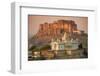 Jaswant Thada and Meherangarh Fort, Jodhpur (The Blue City), Rajasthan, India, Asia-Doug Pearson-Framed Photographic Print