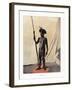 Jauapiry Indian with Weapons, Brazil, 19th Century-Marc Ferrez-Framed Giclee Print