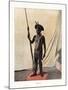 Jauapiry Indian with Weapons, Brazil, 19th Century-Marc Ferrez-Mounted Giclee Print