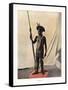 Jauapiry Indian with Weapons, Brazil, 19th Century-Marc Ferrez-Framed Stretched Canvas