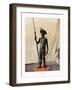 Jauapiry Indian with Weapons, Brazil, 19th Century-Marc Ferrez-Framed Giclee Print