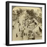 Jauhri Bazaar, Jeypore, Orissa, India-Underwood & Underwood-Framed Photographic Print