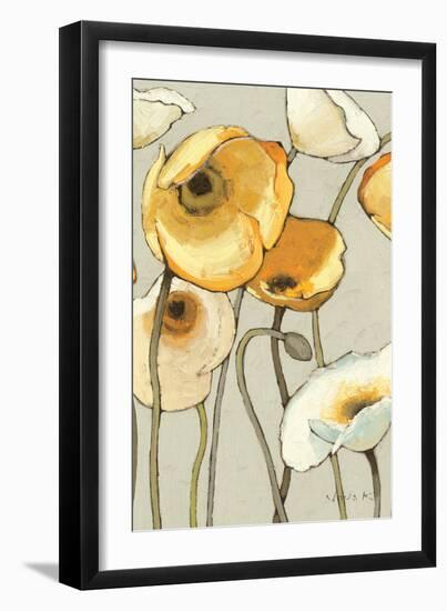 Jaune Gris II Crop-Shirley Novak-Framed Art Print