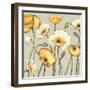 Jaune Gris III-null-Framed Art Print