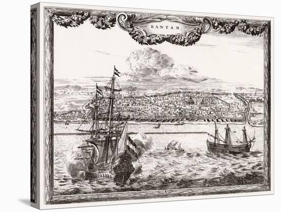 Java, Banten, Bantam C1700-Carel Allard-Stretched Canvas