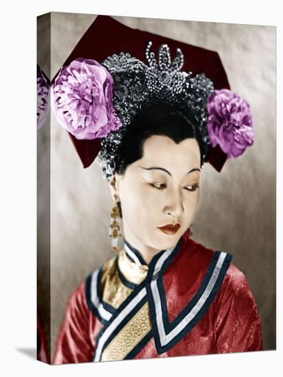 JAVA HEAD, Anna May Wong, 1934-null-Stretched Canvas