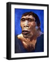 Java Man' (Pithecanthropus Erectu)-null-Framed Giclee Print