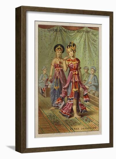 Javanese Dance-null-Framed Premium Giclee Print