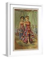 Javanese Dance-null-Framed Premium Giclee Print