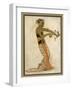 Javanese Dancer Drawing a Bow in a Highly Stylized Movement-Tyra Kleen-Framed Art Print