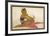 Javanese Dancer in a Seated Pose-Tyra Kleen-Framed Premium Giclee Print